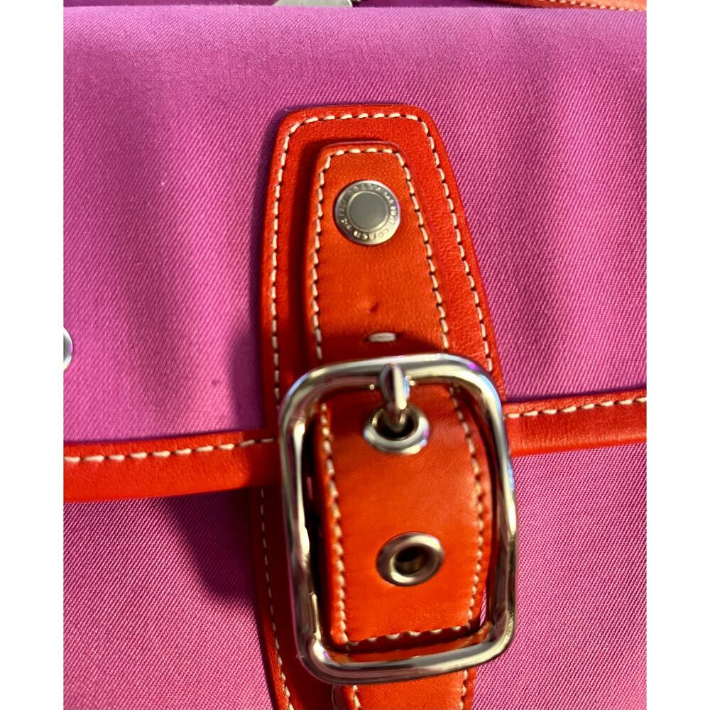 Vintage Coach 6734 Twill Garden Tote Bag & 3431 Twill Field Wristlet - Picture 13 of 15